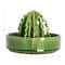 Hello Honey® 4" Green Cactus-Shaped Stoneware Juicer